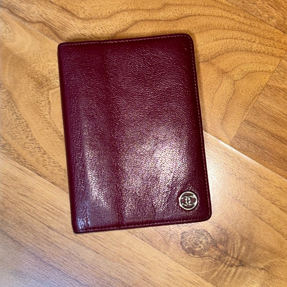 Authentic Chanel Calfskin Agenda
